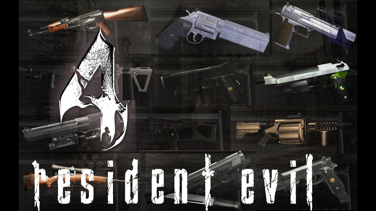 download mods de armas para resident evil 4 pc
